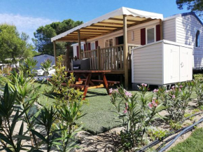 Mobil Home Résidentiel 6/8 personnes en Village Vacances à Canet Plage